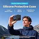 ZORBES Cover Compatible with DJI Osmo Action 6, Lens Shield, Wrist Lanyard gallery image