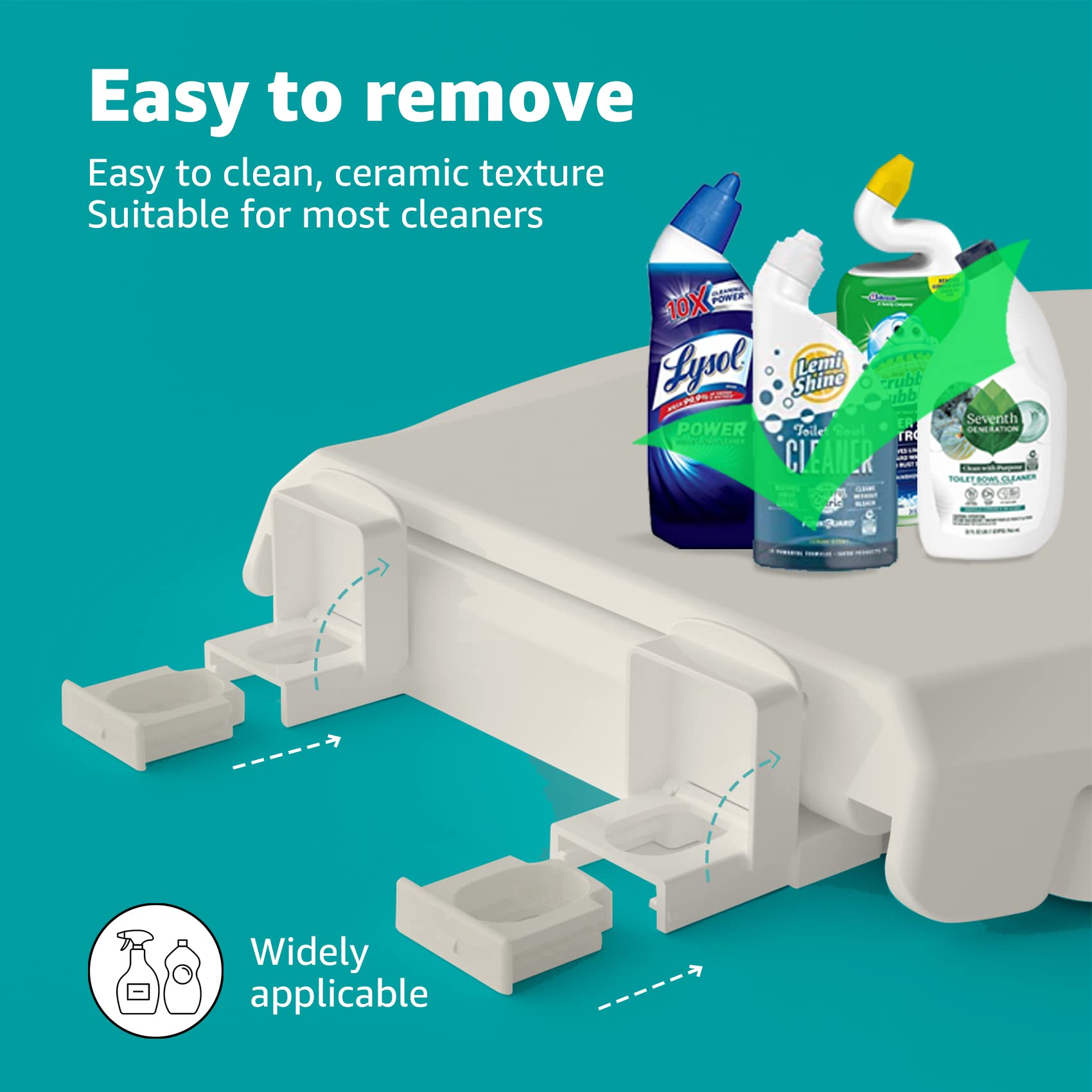 Toilet Seat with Toddler Seat Built In, ROUND, BuiltIn Potty Training