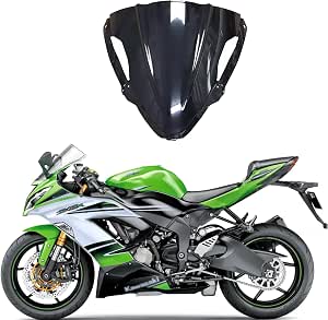 2024 Zx6r Windscreen HTTMT Double Bubble Windshield For Kawasaki