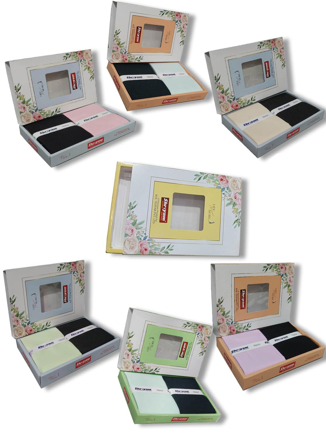 Shirt pant Combo Pack of 6(Unstitched, Full Length Fabric)-image-10