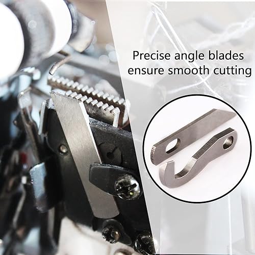 Miniatura 5 de Brother X77683001 XB0563001 XB0563001-2PCS - Cuchilla Serger para Brother 1034D superior e inferior