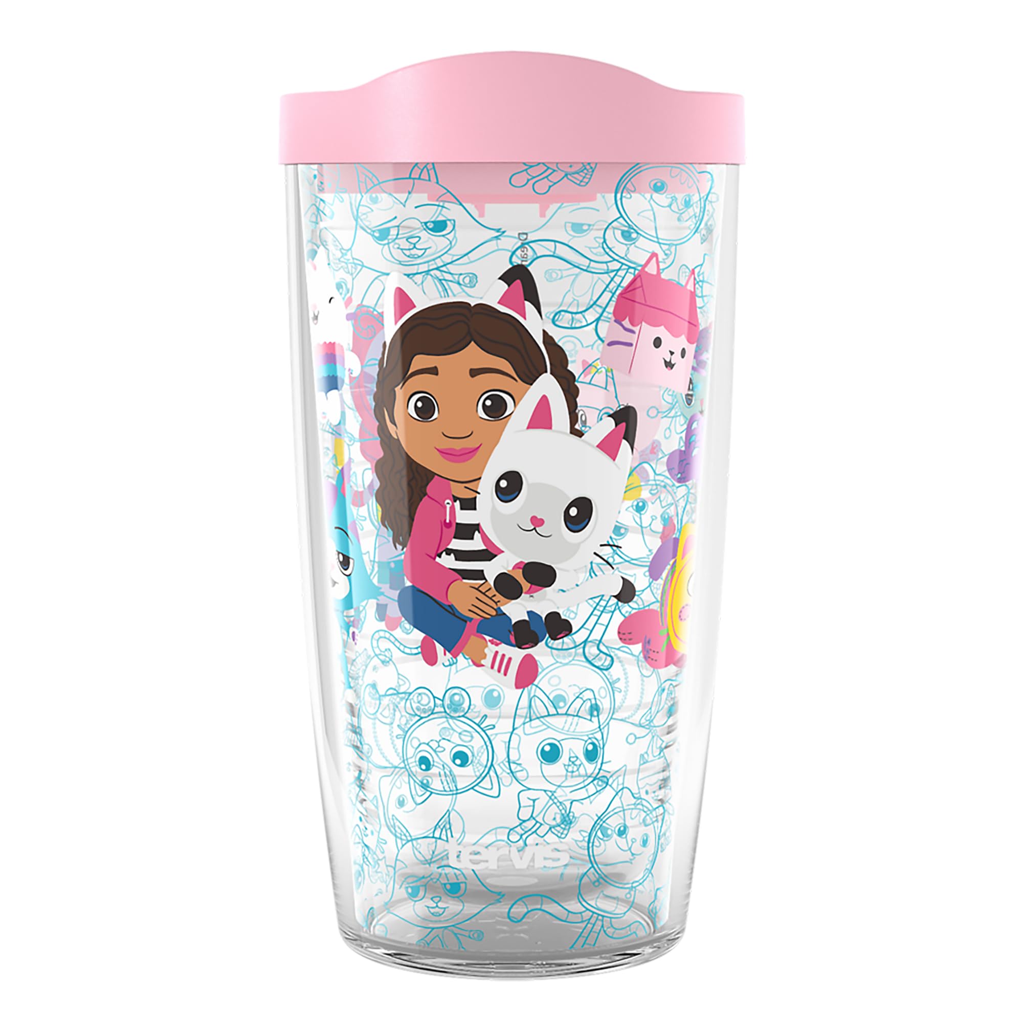 Tervis Gabby's Dollhouse kubek izolowany, 470 ml, klasyczny