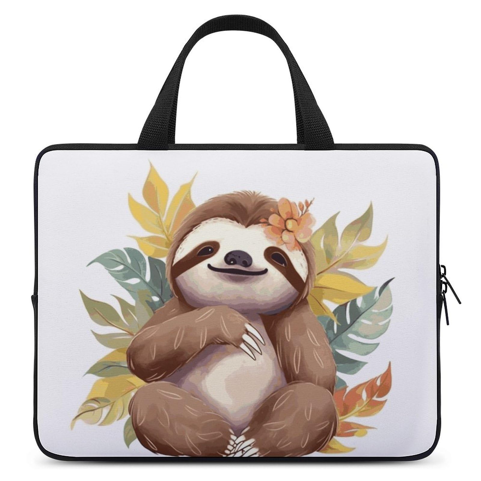 Custodia per laptop da 17", ultra sottile, leggera e impermeabile, in neoprene resistente, con cinghia da polso