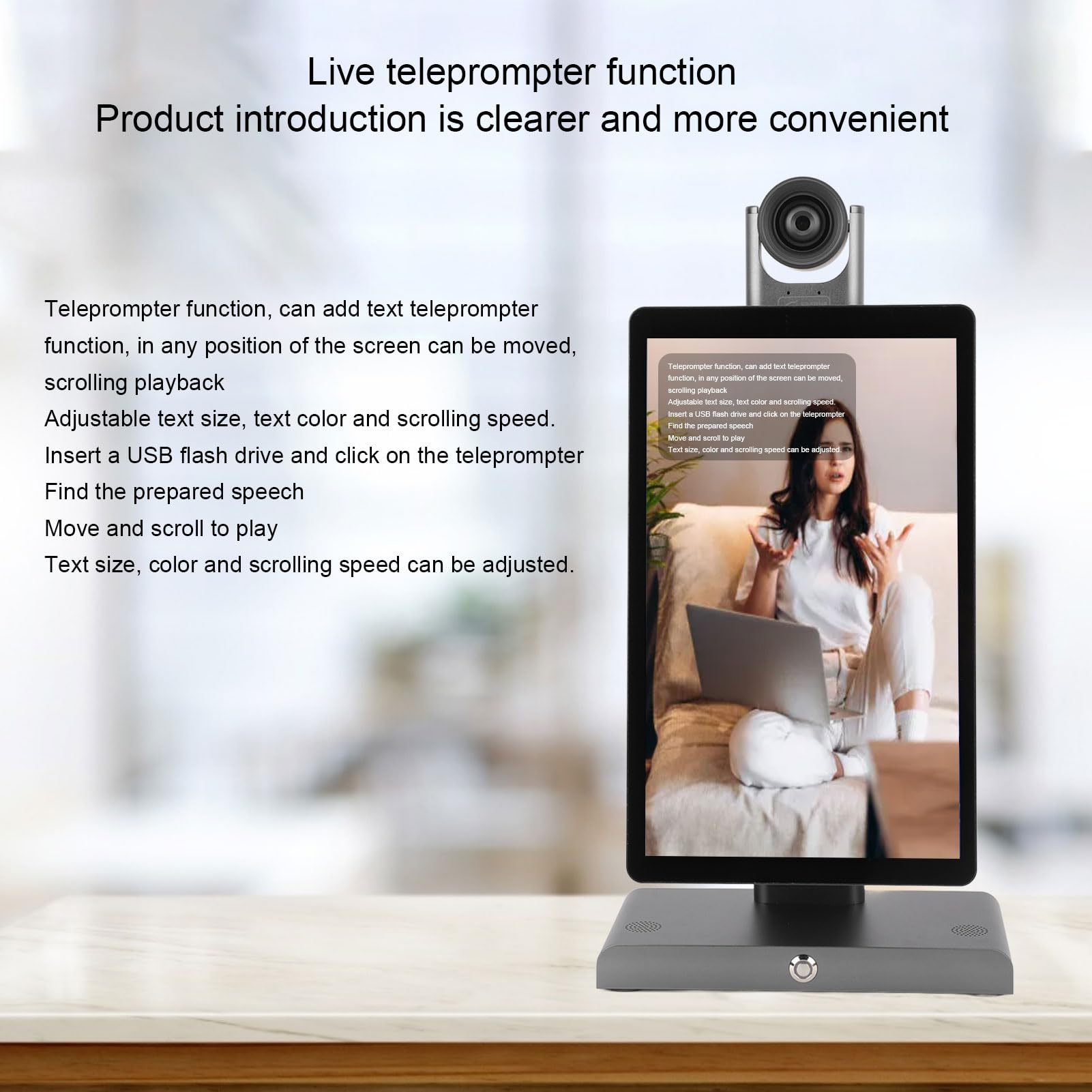 Live Streaming Interactive Touch,15.6 Inch 256GB 16GB