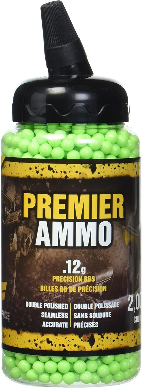 GameFace U-SAP2000 Premier Ammo .12-Gram Camo Airsoft BBs (2000-Count) : Airsoft Ammo : Sports & Outdoors
