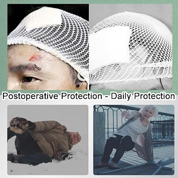 Thick Soft Protective Helmet for Elderly, Protector de Cabeza ligero y Ajustable, Soft Helmet for Epilepsy Seizures Prevent Head Injuries for Prevention Fall Shock