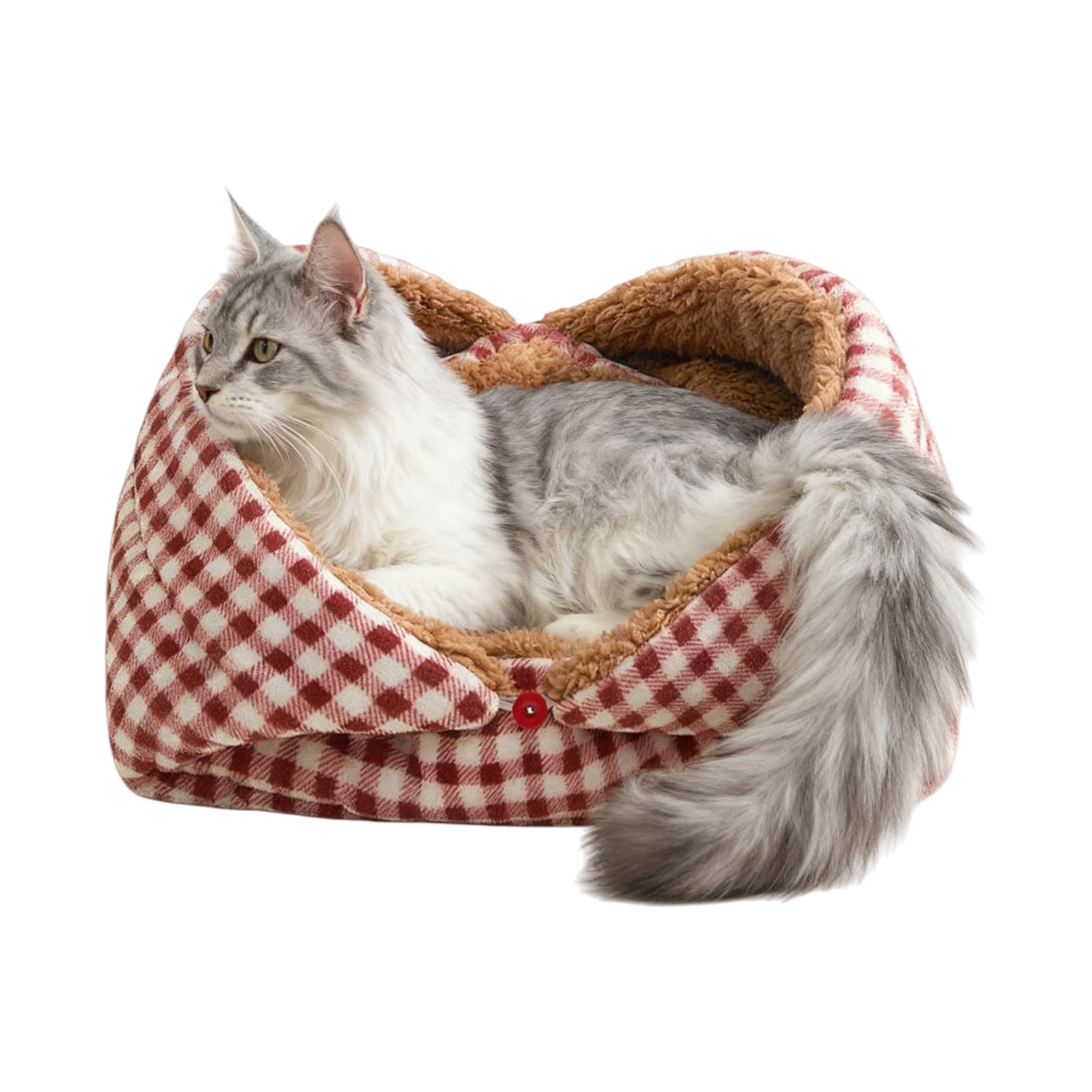 Tapis d'hiver pour chat et couchage douillet pour salon et garage