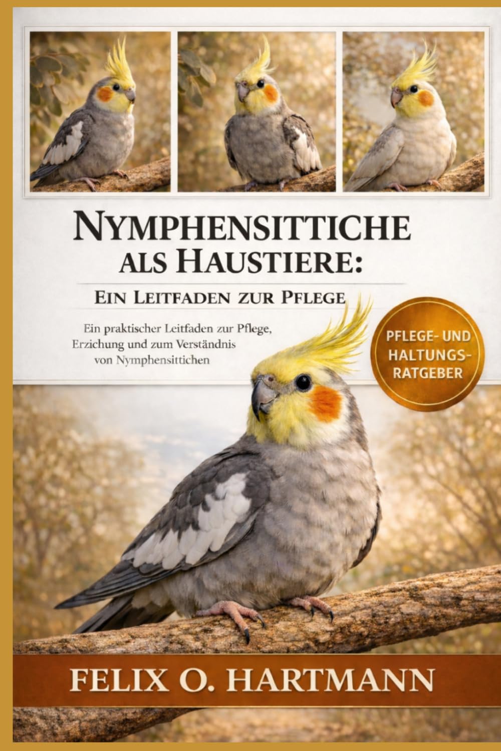 NYMPHENSITTICHE ALS HAUSTIERE: EIN LEITFADEN ZUR PFLEGE: Ein praktischer Leitfaden zur Pflege, Erziehung und zum Verständnis von Nymphensittichen