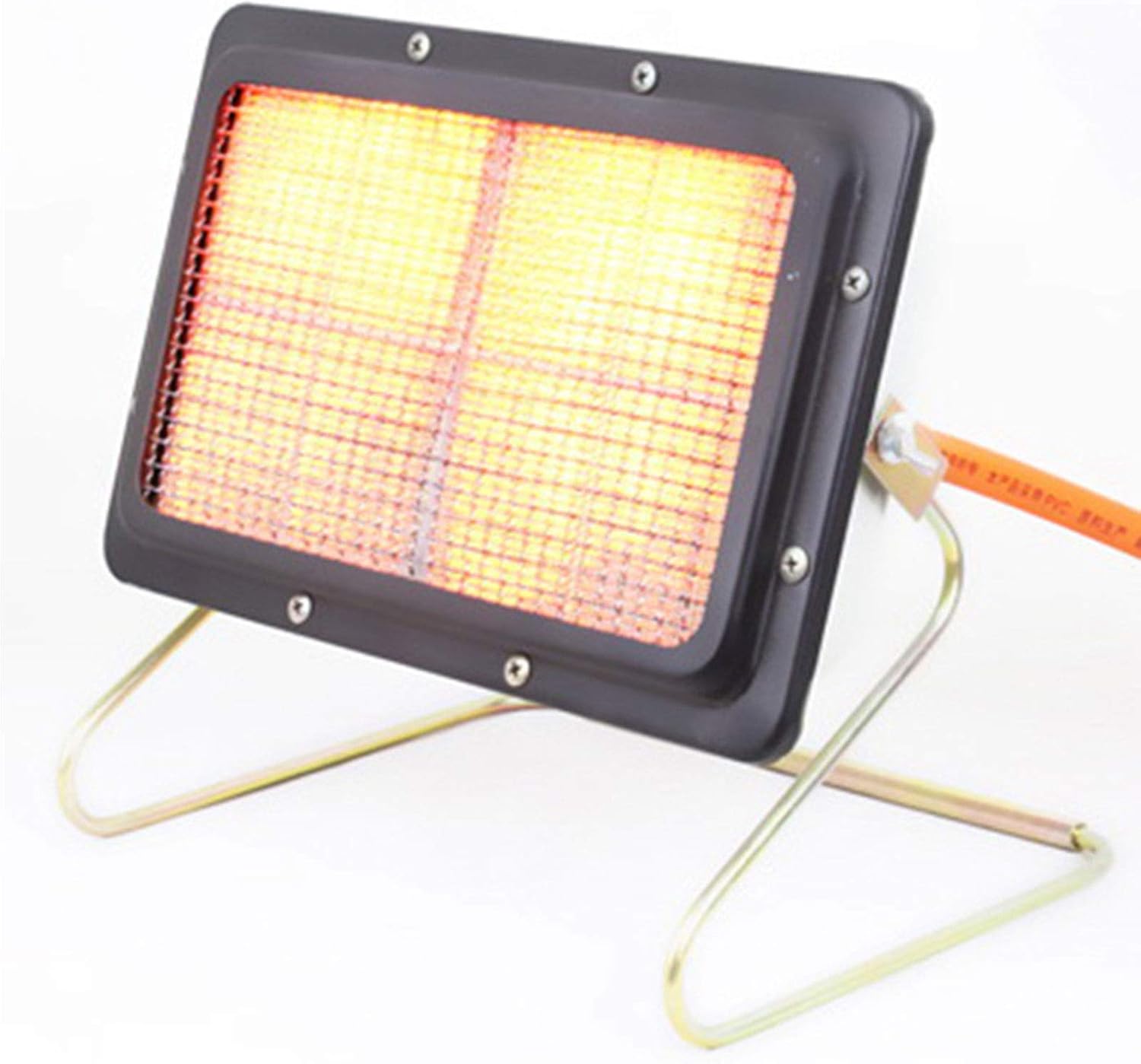Outdoor Patio Heater 3.6KW LPG Heating Safe and Environmentally Friendly Easy to Operate Mobile Ceramic Heater