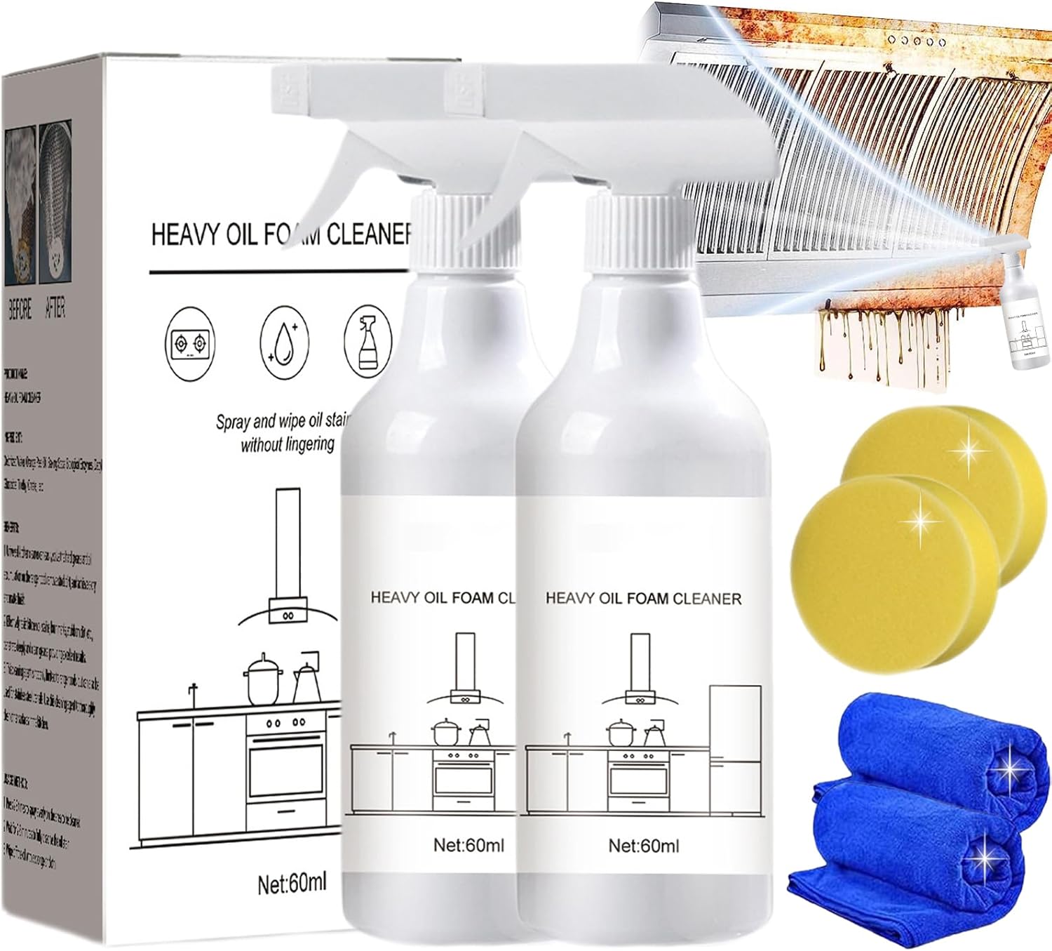 Splash Foam Spray, 2023 NEW Splash Foam Spray Oven Cleaner