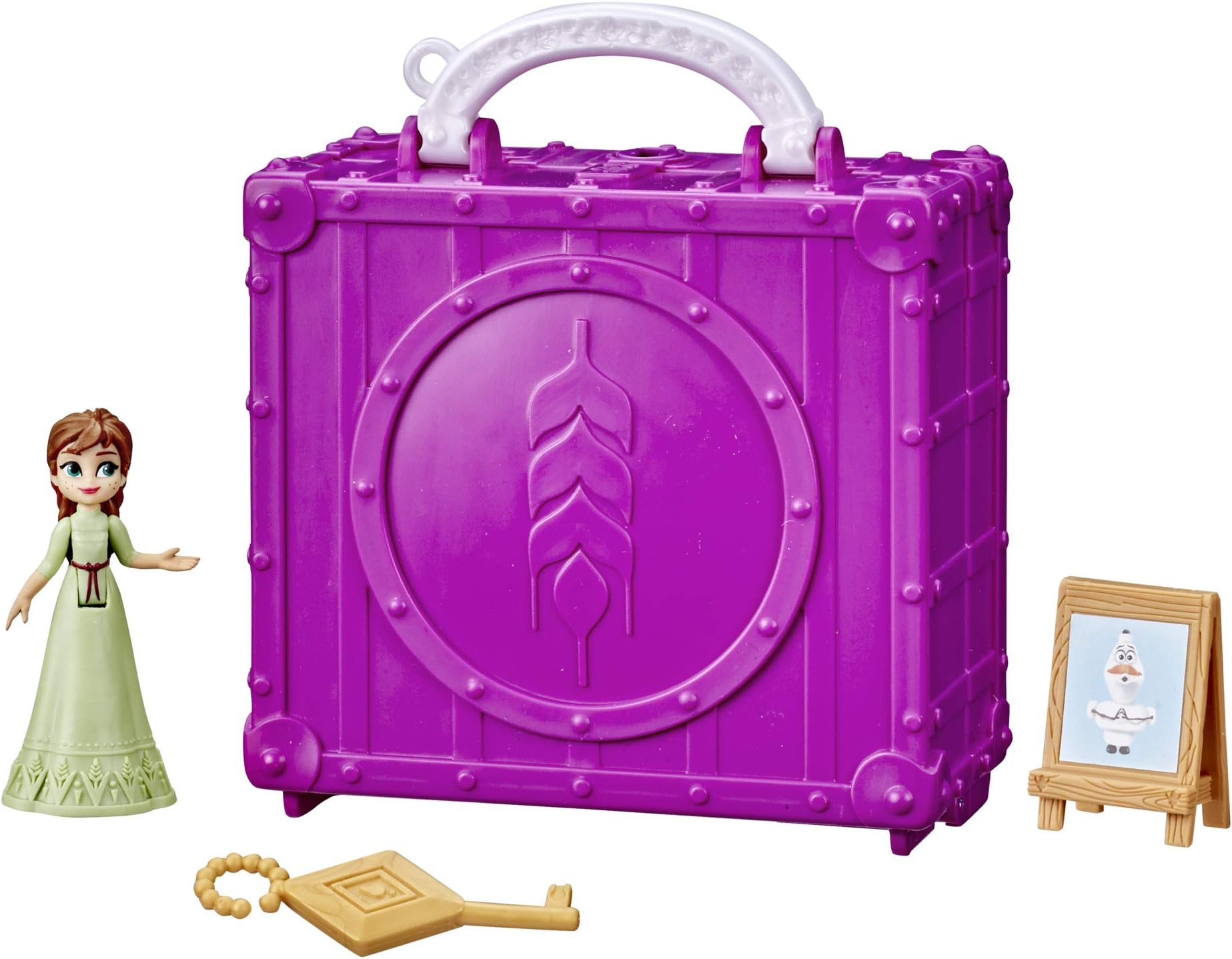 Disney Frozen 2 Pop Adventures Family Game Night Pop-Up Playset with Handle, Including Anna Doll, Toy Inspired 2