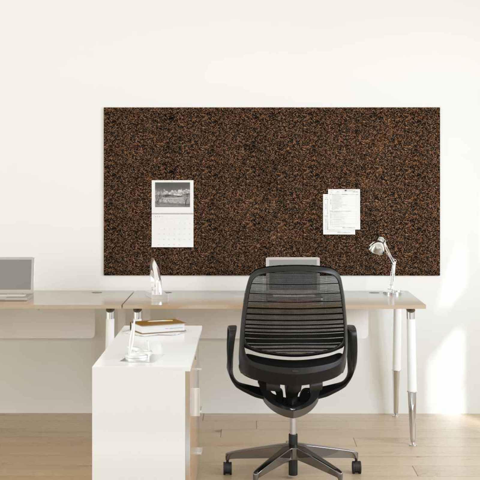 Korkrolle Braun 200 x 100 cm Kork und Gummi für Bürobedarf, Schreibwaren, Notizblock, Marker, Organizer, Schreibtisch und kreative Projekte im Innenbereich