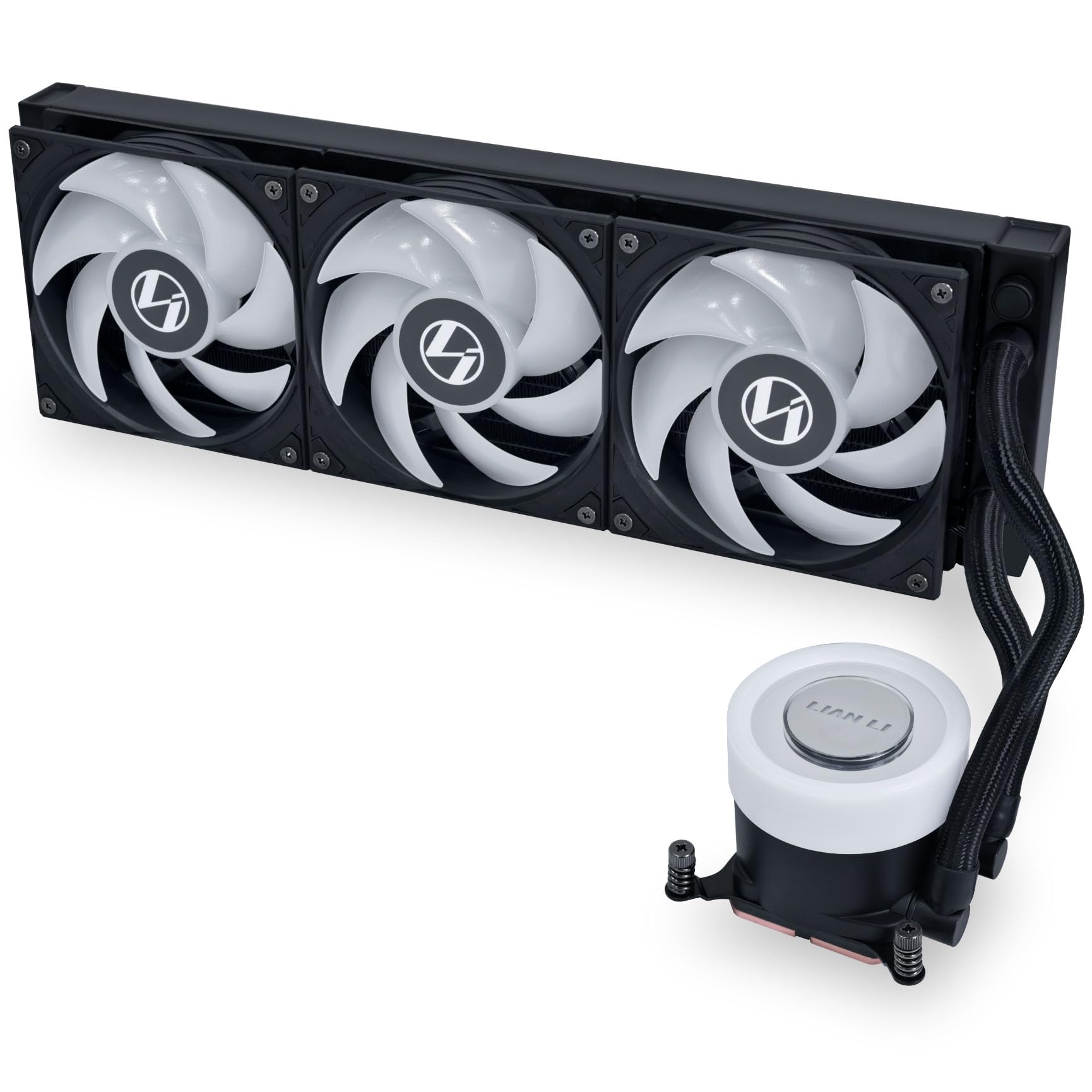 Amazon.co.jp: LIANLI 水冷CPUクーラー Galahad II LITE 360 RGB Black