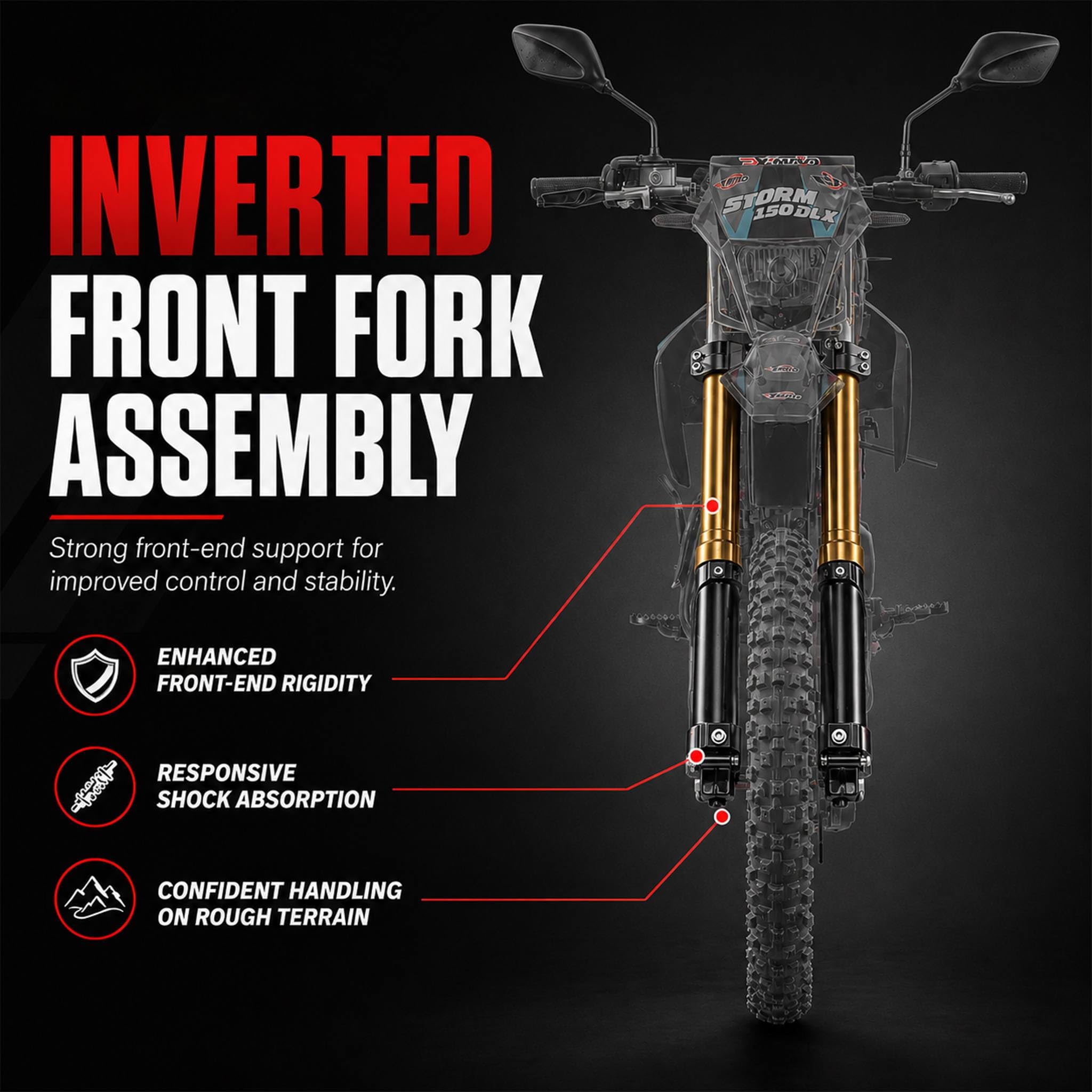 Amazon.com: X-PRO 150 Dirt Bike Storm DLX 150 4-Speed Manual