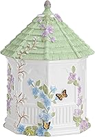 Vista 1 de Lenox Butterfly Meadow Figural Gazebo Cookie Jar, 10-Inch, White