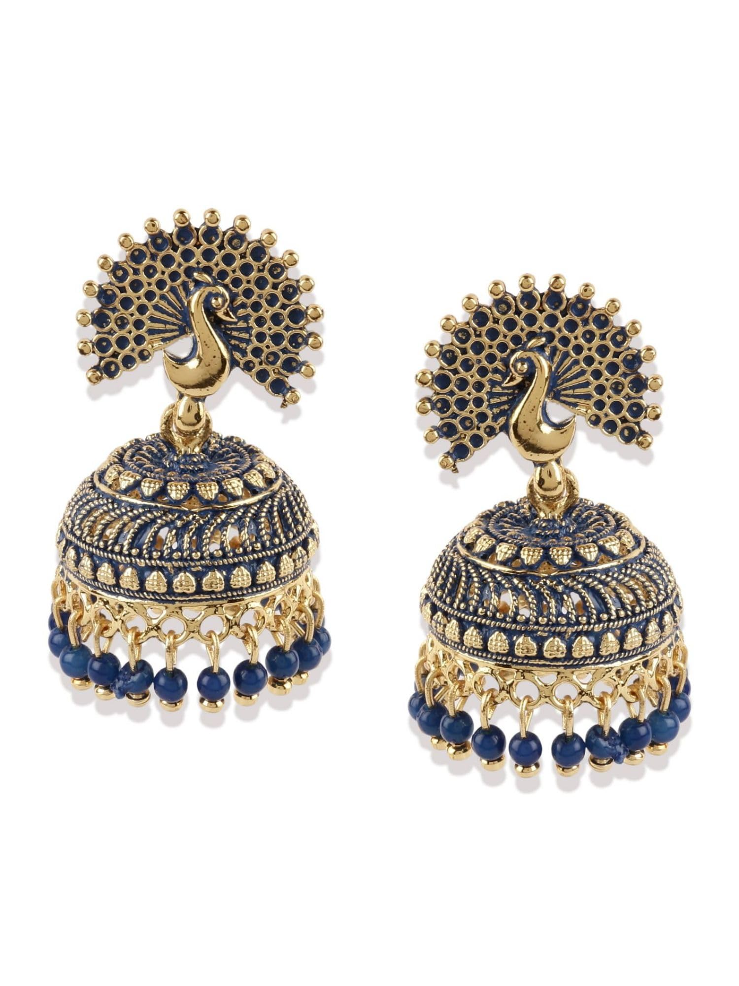 See full amazon price history chart for Styylo Fashion_Blue & Gold-Plated Enamelled Dome Shaped Jhumkas_EAR-M-40023-BLU Styylo Fashion_Blue & Gold-Plated Enamelled Dome Shaped Jhumkas_EAR-M-40023-BLU (B0CZ9PNFMY) Amazon Price History, Amazon Price Tracker