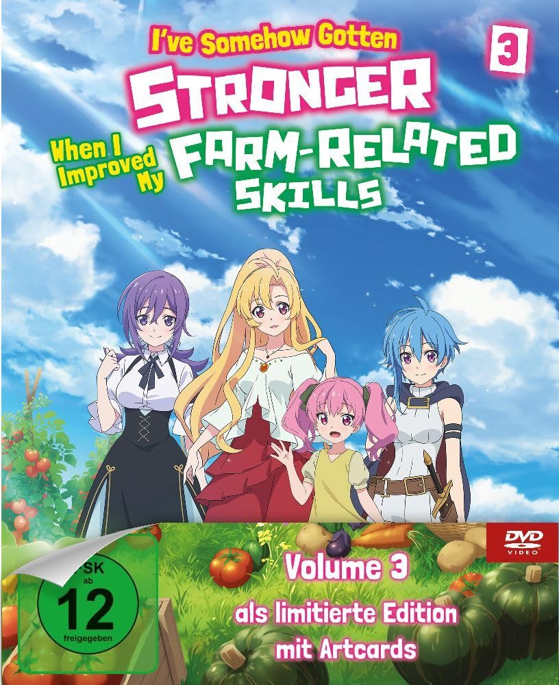 I’ve Somehow Gotten Stronger Vol 3 DVD, serie anime de fantasía en edición física