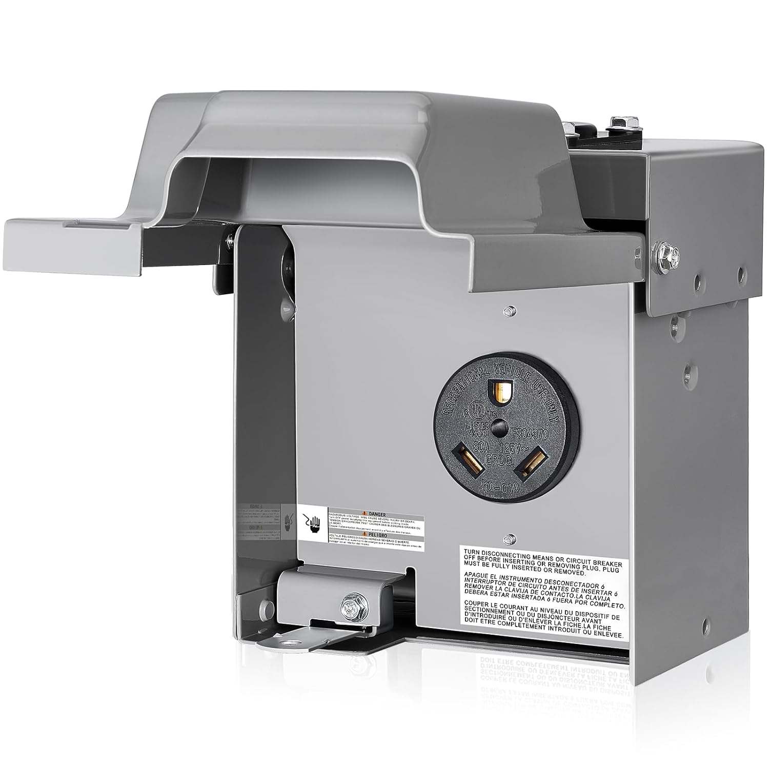 SURAIELEC 30 AMP RV Outlet Box, [Extra Large] 3R Enclosure