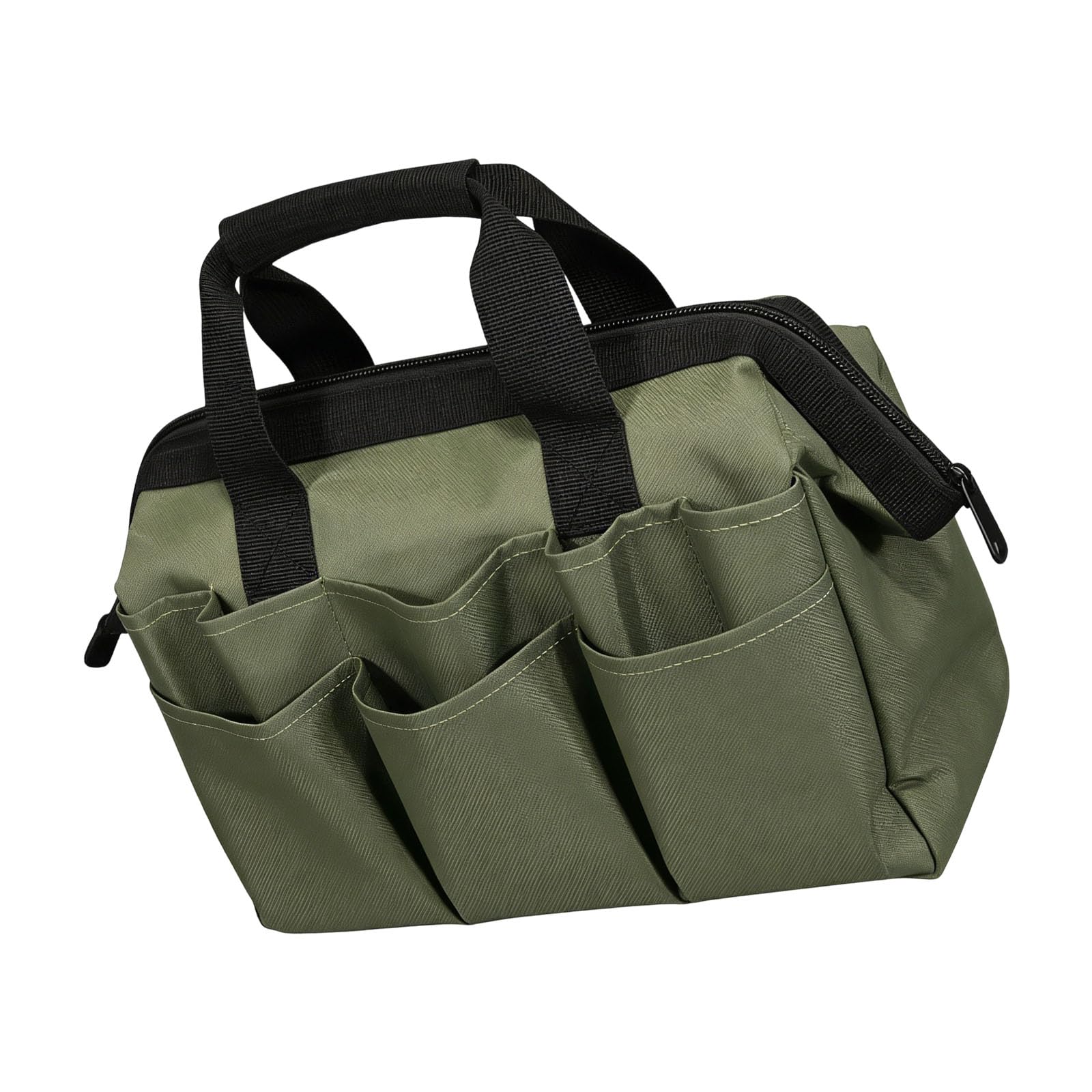 Zepfjhe 10910 Tool Storage Bag Oxfords Apron With Multi Pockets For Gardening And Auto Repair Workwear Tool Storage Organizers Gardening Aprons