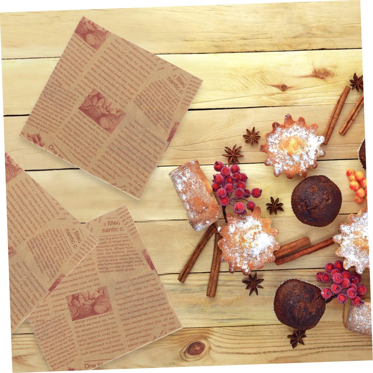 Papier Sulfurisé 38x28cm 200 Feuilles pour Cuisson