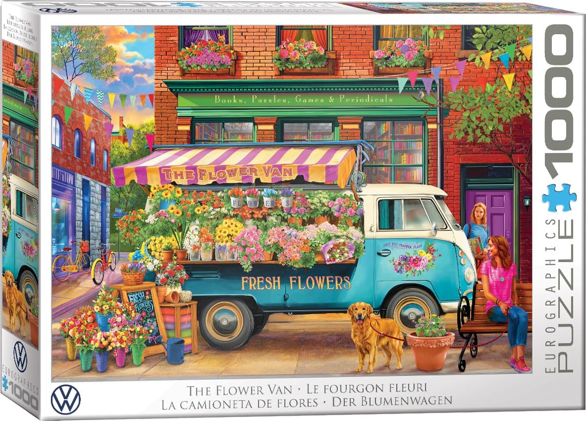The Flower Van/VW Florist by Bigelow Illustrations