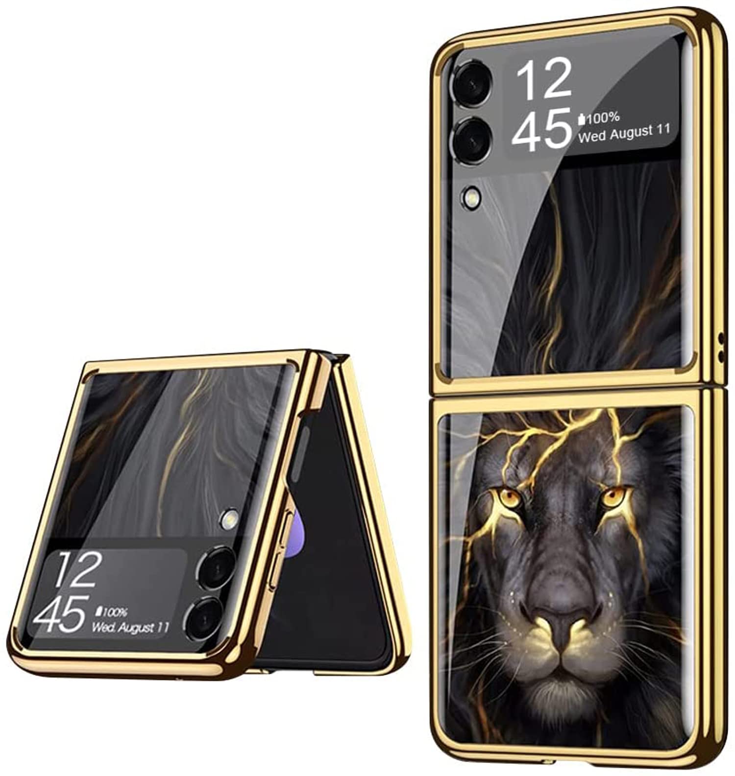 Kapa 9H Glass Back Case for Samsung Galaxy Z Flip 3, Ultra Thin Full Body Protection Folding Hard Back Cover, Design 1 (B09X32Q7FS) Amazon Price History, Amazon Price Tracker