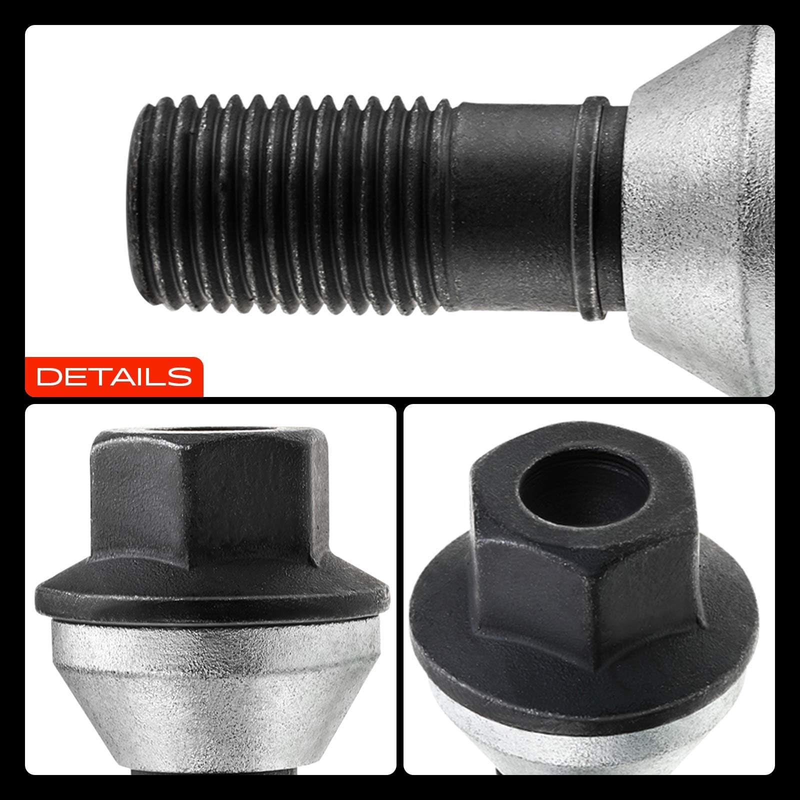 Frankberg 20x Radbolzen Radschraube 36136781153 | Kompatibel mit X5 F15 F85, 7er E65 E66 E67, X6 F16 F86, X5 E53