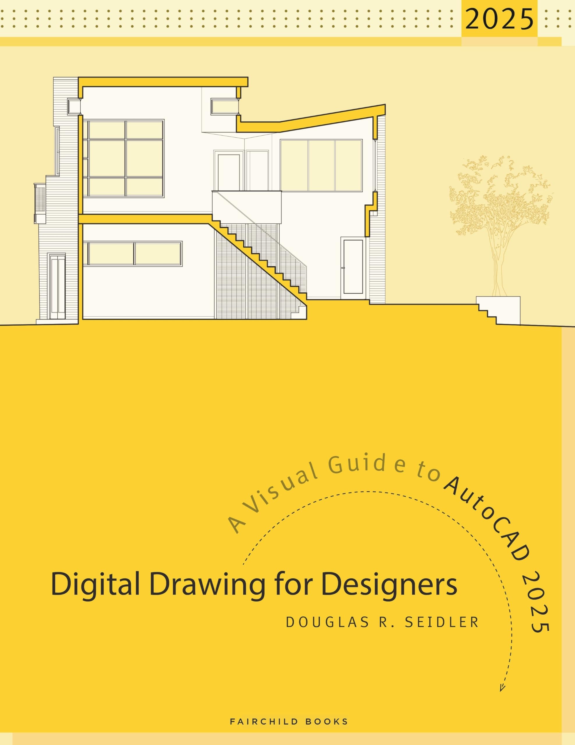 Digital Drawing for Designers manuel AutoCAD 2025 livre apprentissage dessin technique