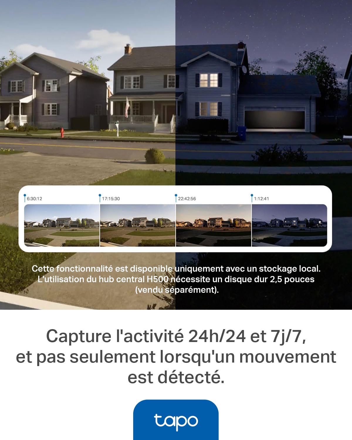 Tapo C675D KIT - Caméra de Surveillance Solaire Extérieure 4K Double Objectif - Caméra WiFi - Ultra Grand-Angle 169° + Téléobjectif Zoom 5X, Suivi Automatique IA 360°, Capture Continue 24/7 AOV