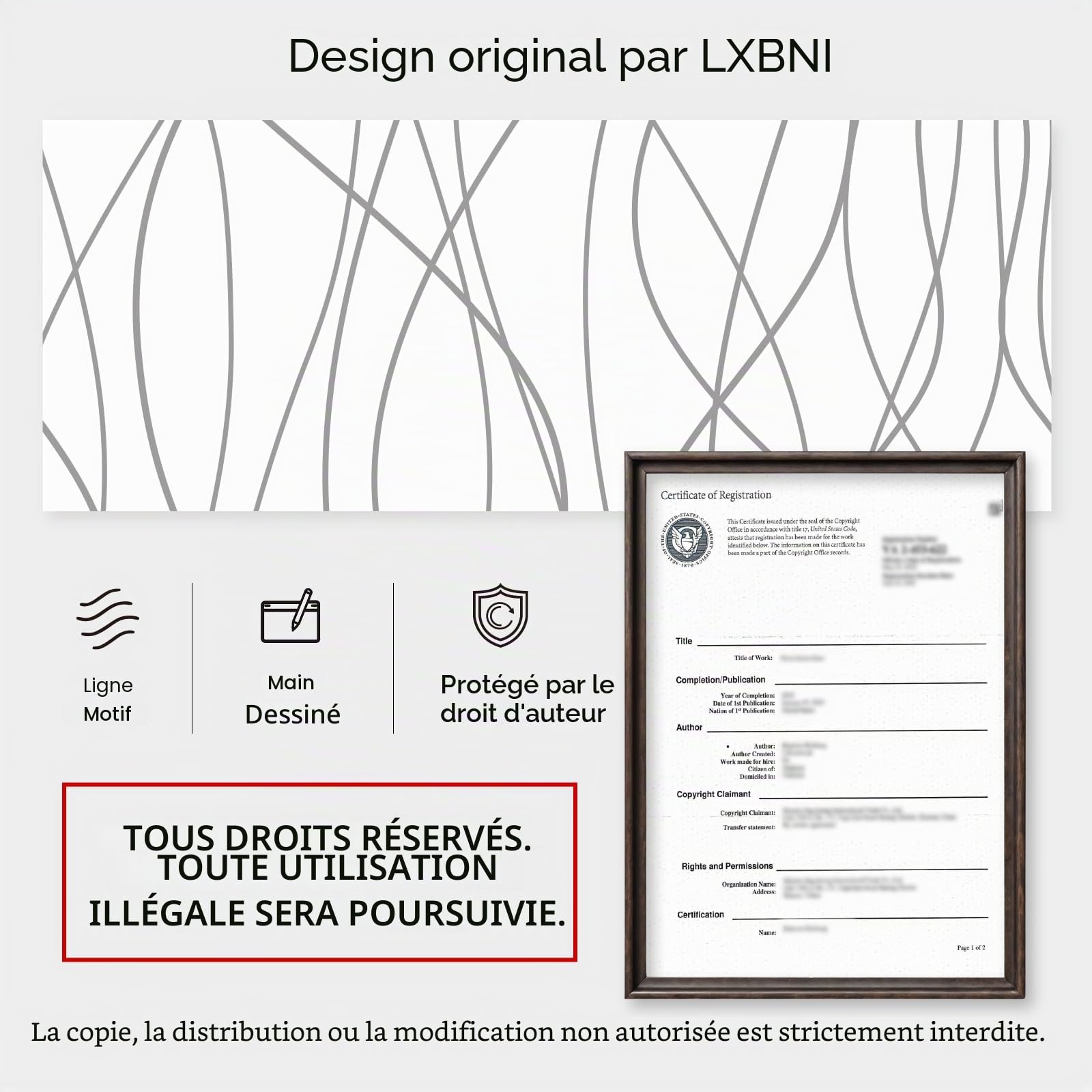 LXBNI Rideau de Douche à Rayures Grises et Blanches sans Crochet avec Doublure en Tissu – Ensemble de Rideau de Douche d'hôtel et Doublure avec fenêtre supérieure en Maille Transparente, Lavable en