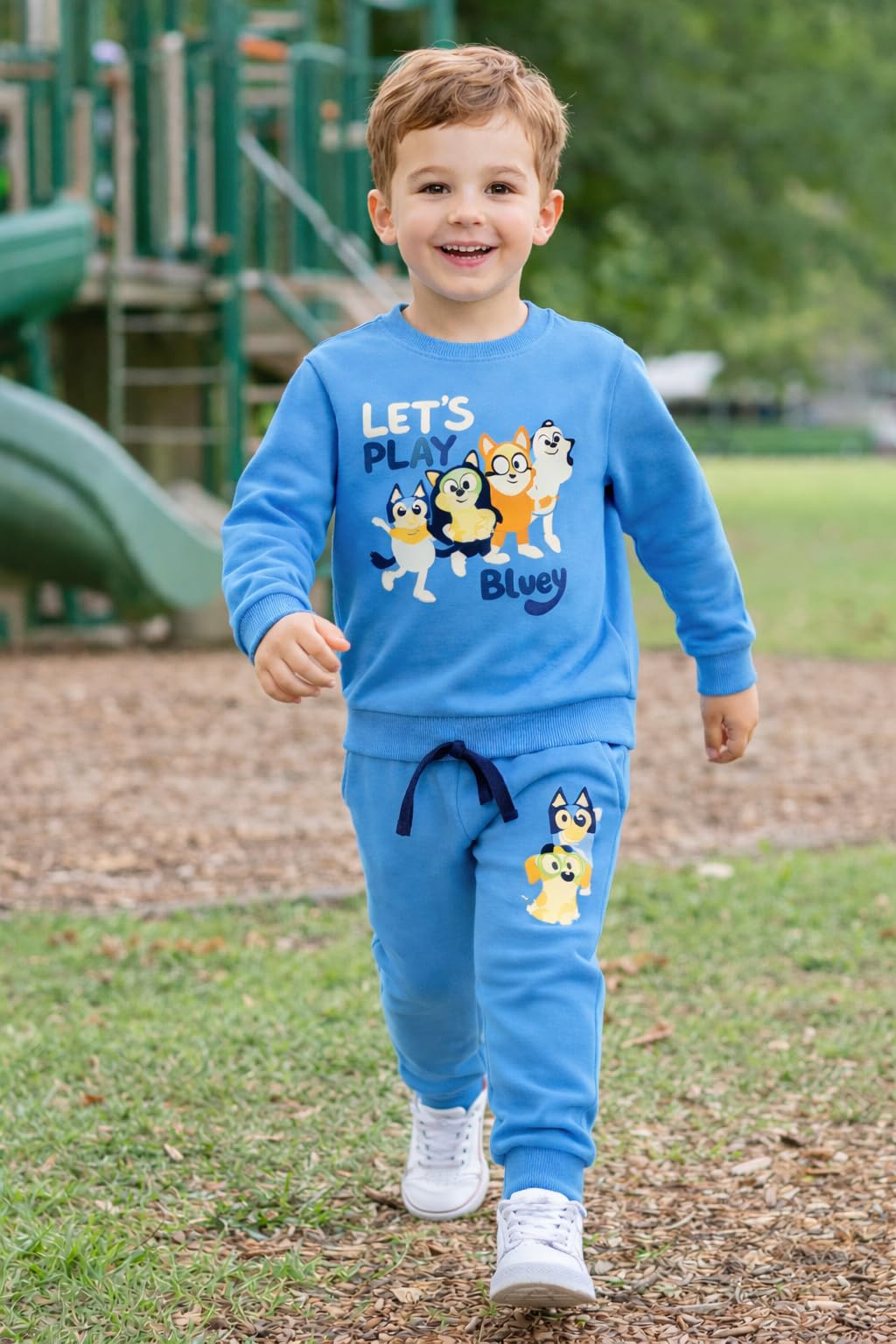 BlueY Survêtement Garçon Ensemble Jogging Haut et Pantalon Enfant Bleu 12 Mois–6 Ans