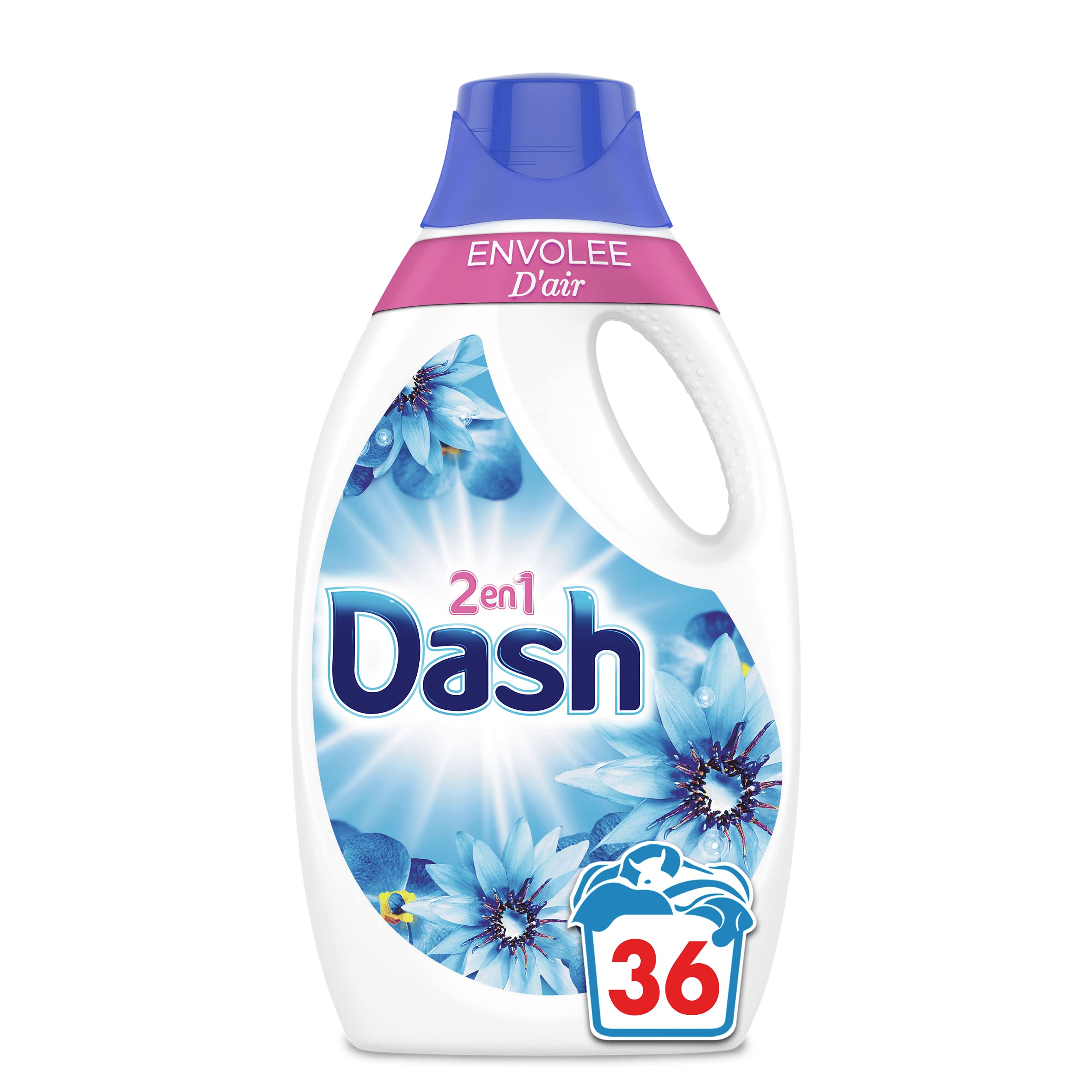 Dash 2 en 1 - Lavadora líquida (36 lavados)