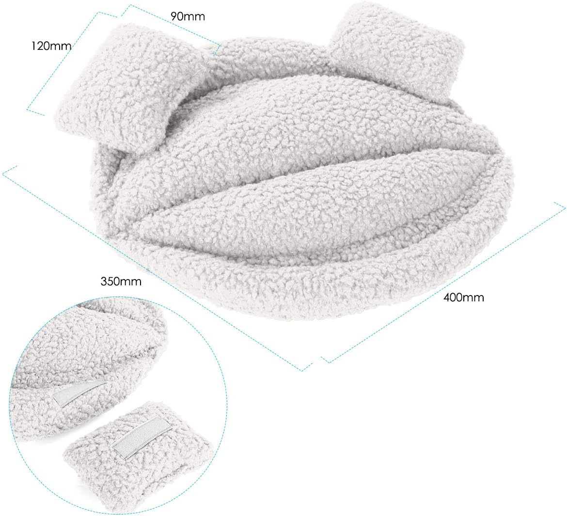 Hоttеѕt Sаlеѕ Oenbopo Newborn Photography Props Bundle, Baby Photography Basket Pictures DIY Baby Photoshoot for Professional Photos Infant Posing Props (White-2)