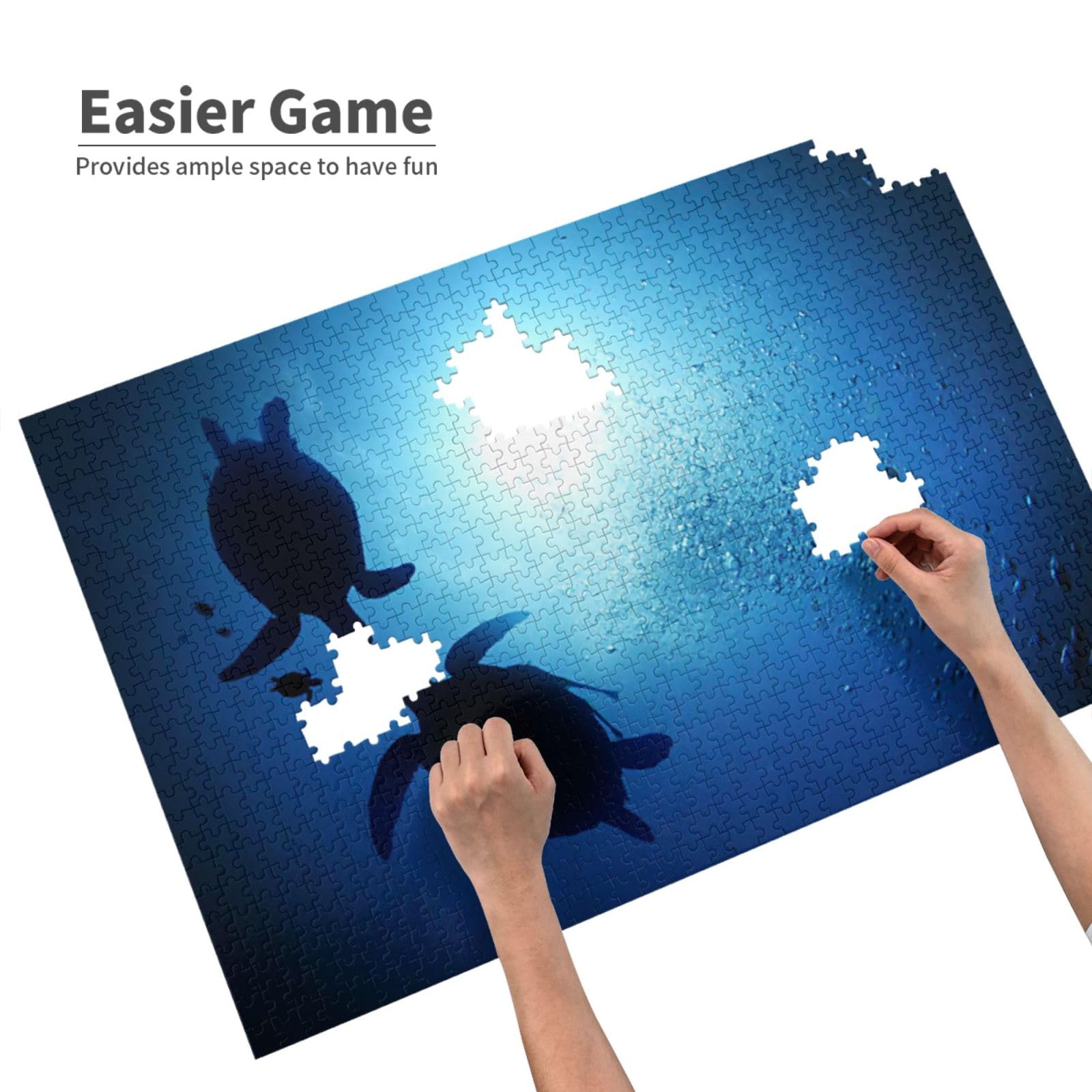 Amazon.co.jp: ジグソーパズル 1000ピース ウミガメ 海洋生物