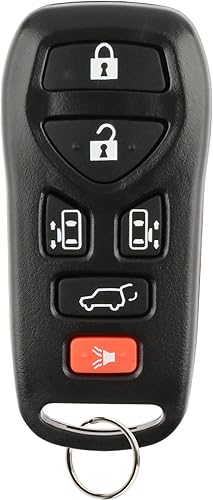 Llave de auto a control remoto Discount Keyless, sin llave, para Nissan Quest KBRASTU51, Única