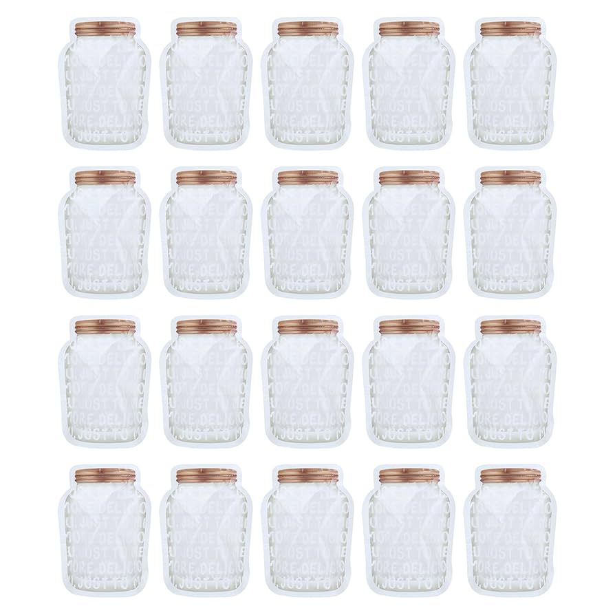 Amazon | HAMILO ジッパーバッグ 小分け ラッピング用 チャック