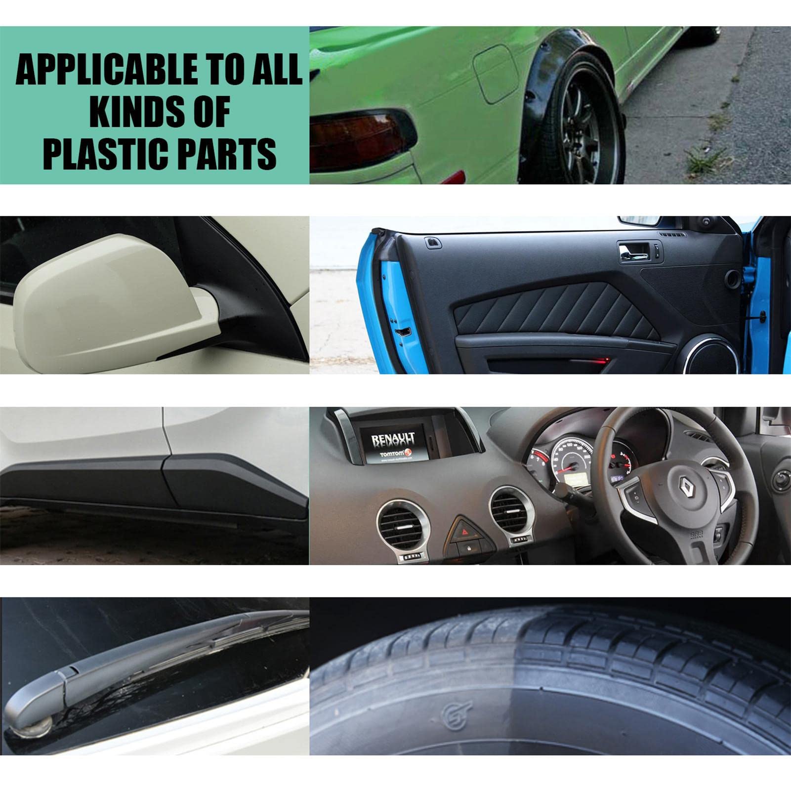 Rénovateur Plastique Intérieur Voiture X Clean - 300 Ml - Brillant Et Protecteur
