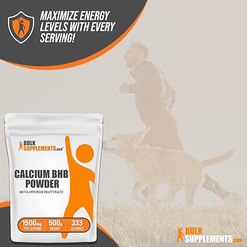 Miniatura 4 de BulkSupplements. com Calcio BHB Powder - Suplemento Keto BHB - Polvo de cetonas exógenas BHB - Polvo de hidroxibutirato beta - Polvo de sales BHB -