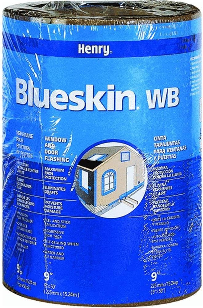 Henry Bh200wb4590 Blueskin Weather Barrier, 9" X 50'