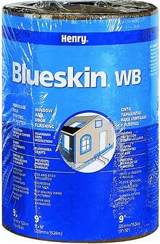 Henry Bh200wb4590 Blueskin Weather Barrier, 9" X 50
