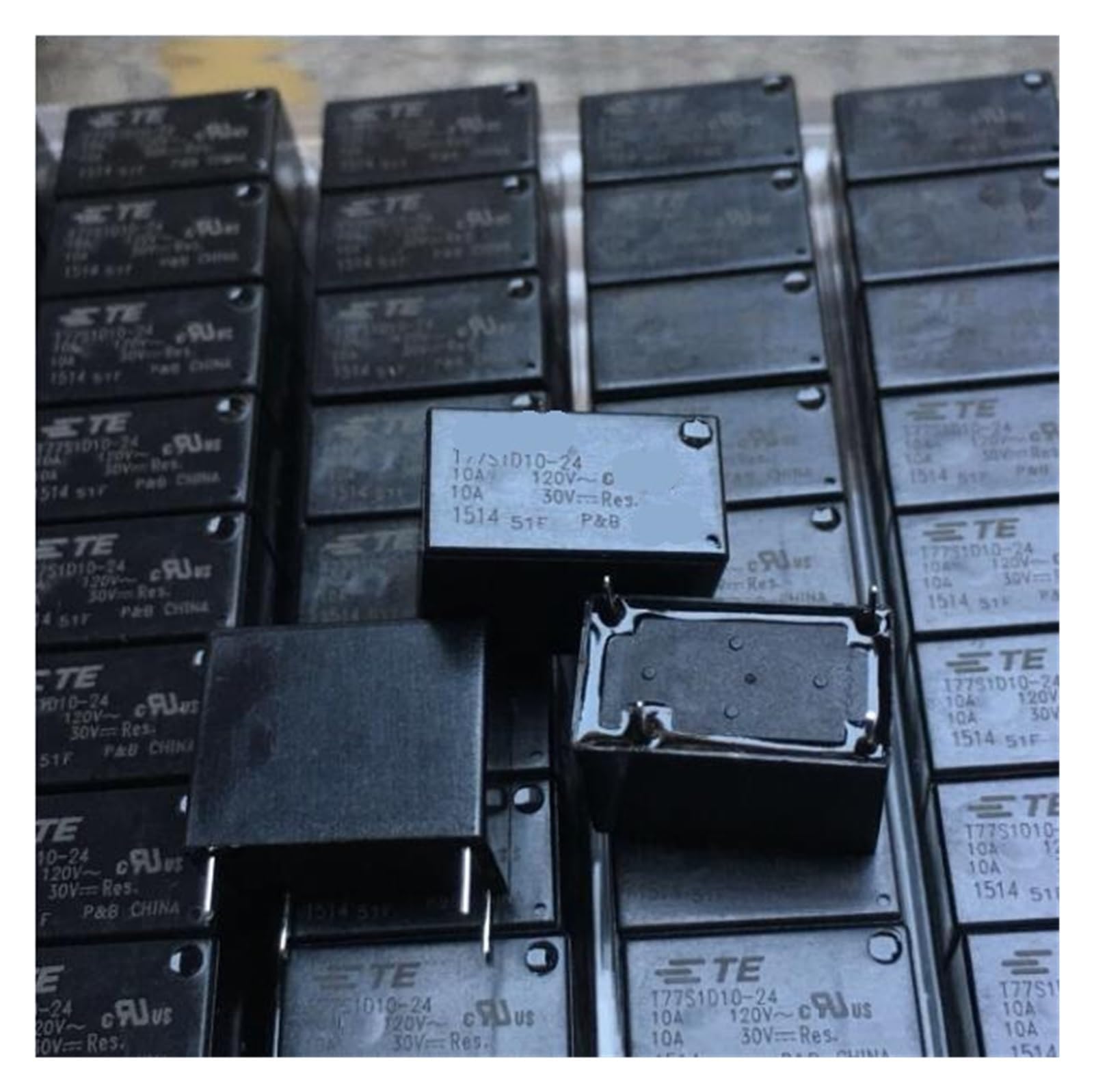 OSHZIKJII Relay T77S1D10-24 24VDC T77S1D10-24VDC DIP4(10PCS)