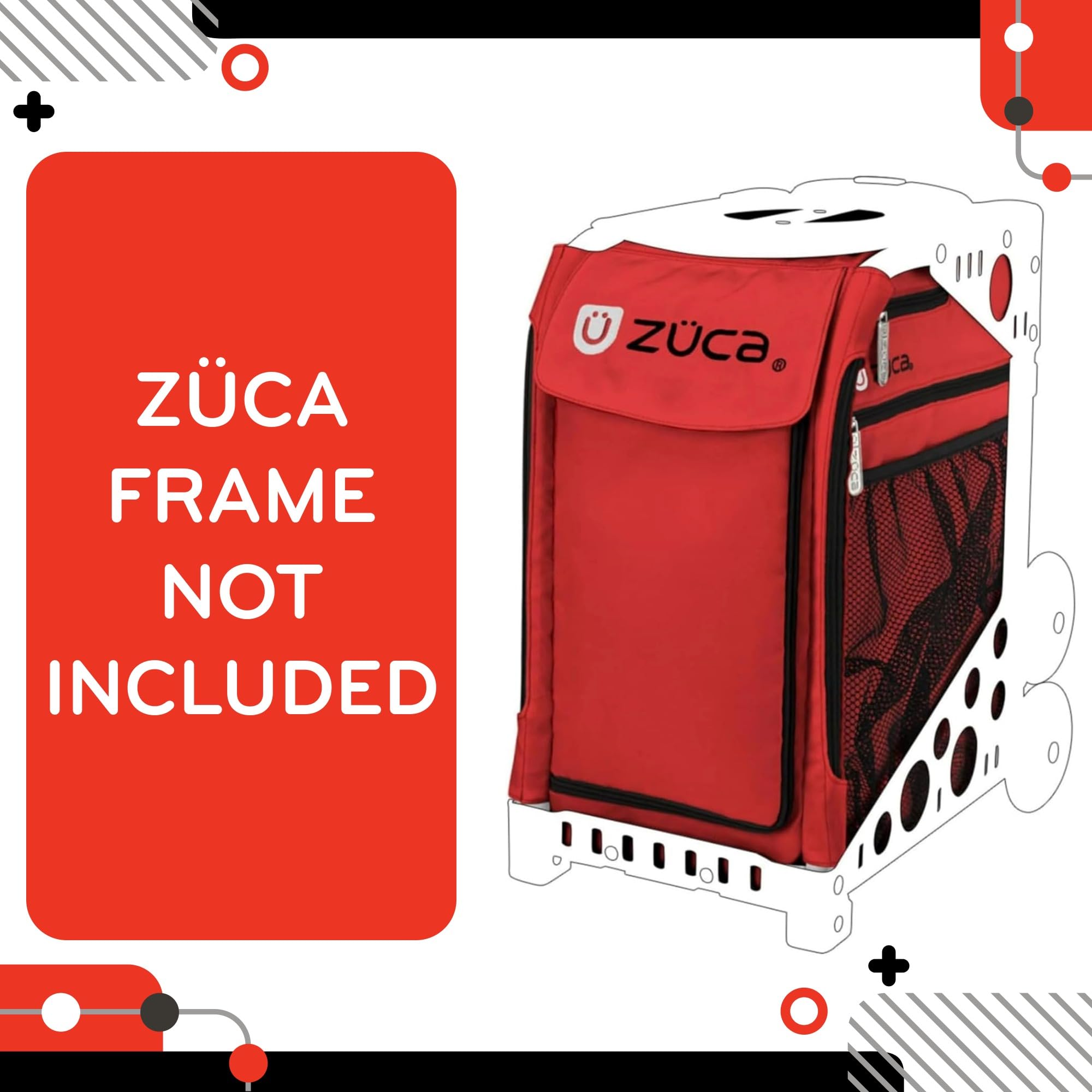 Amazon.co.jp: ZUCA「チリブラックインサートバッグスポーツローリング 