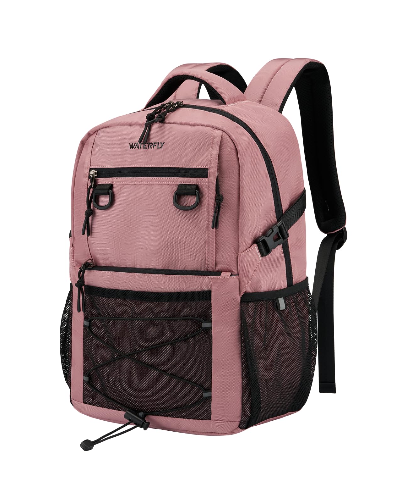 WATERFLY Travel Hiking Casual Backpack: 22L Lightweight Everyday Outdoor City Daypack College Bookbag for Woman Man