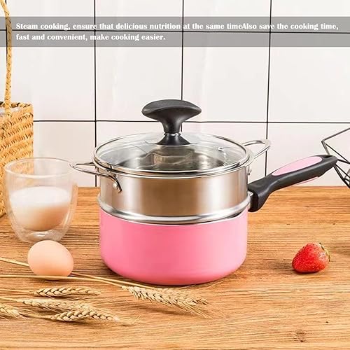 Miniatura 7 de LNQ LUNIQI Olla de vapor de acero inoxidable de 6.3 pulgadas de rejilla redonda para cocinar, cesta de vapor para cocina, bollo de albóndigas Dim