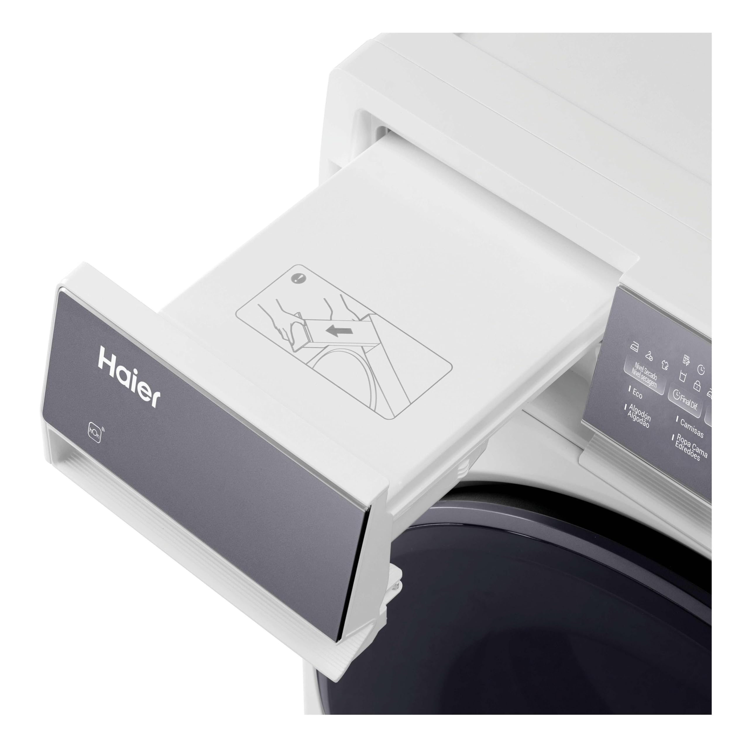 Haier Secadora Bomba de Calor 9 kg Blanco, X 7 [HD90-C367ANU1-IB]