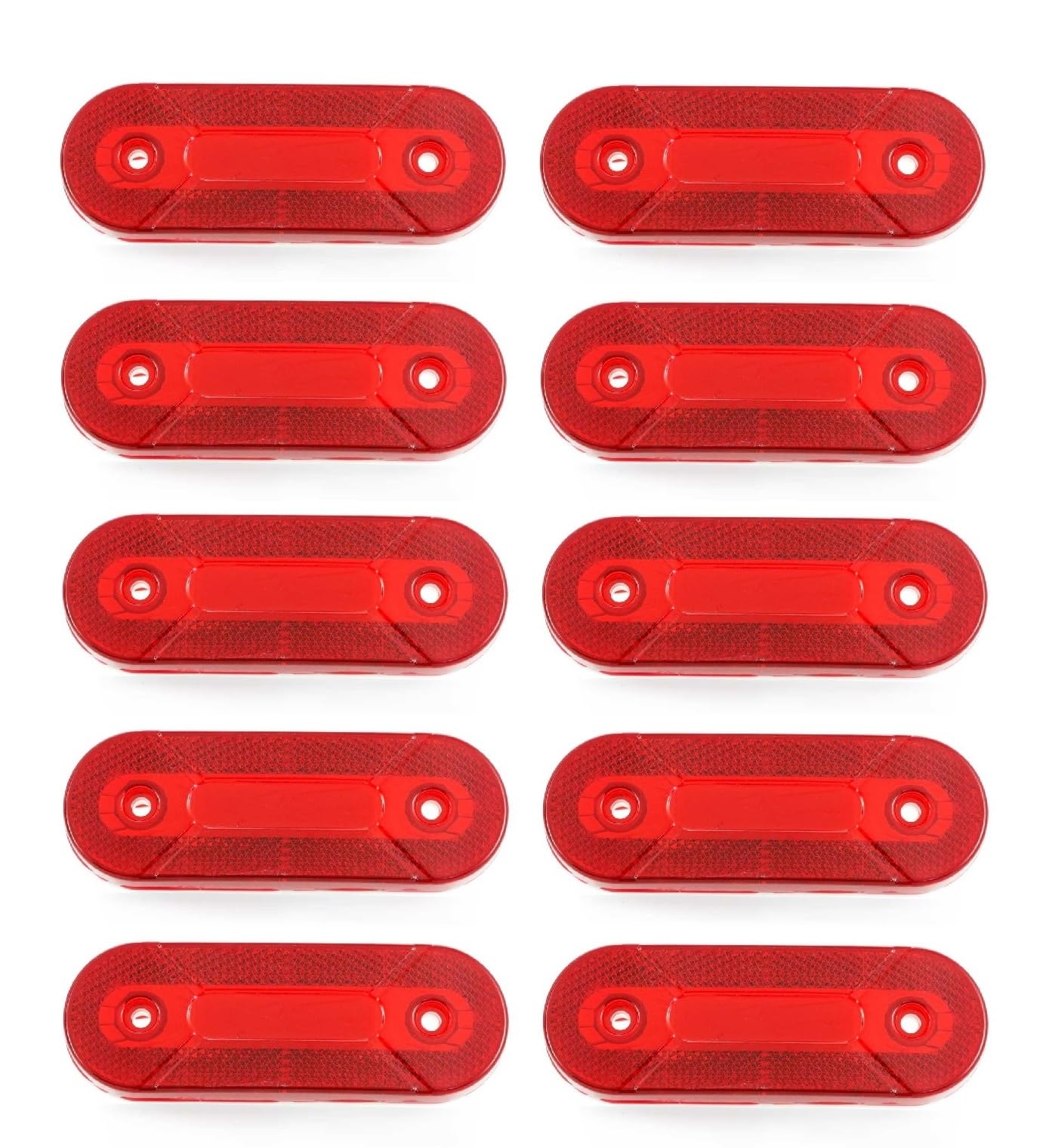 10 x 12 V LED Rückseitig Umrisse Rot Neon Markierungsleuchten LKW Kipper Pickup Wohnwagen Van Bus