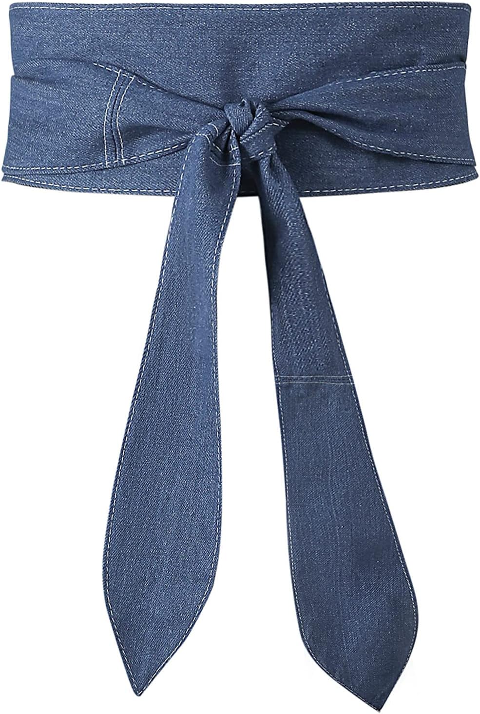 Womens Fashion Obi Belt Wrap Wide Cinch for Dress Solid Color Belts