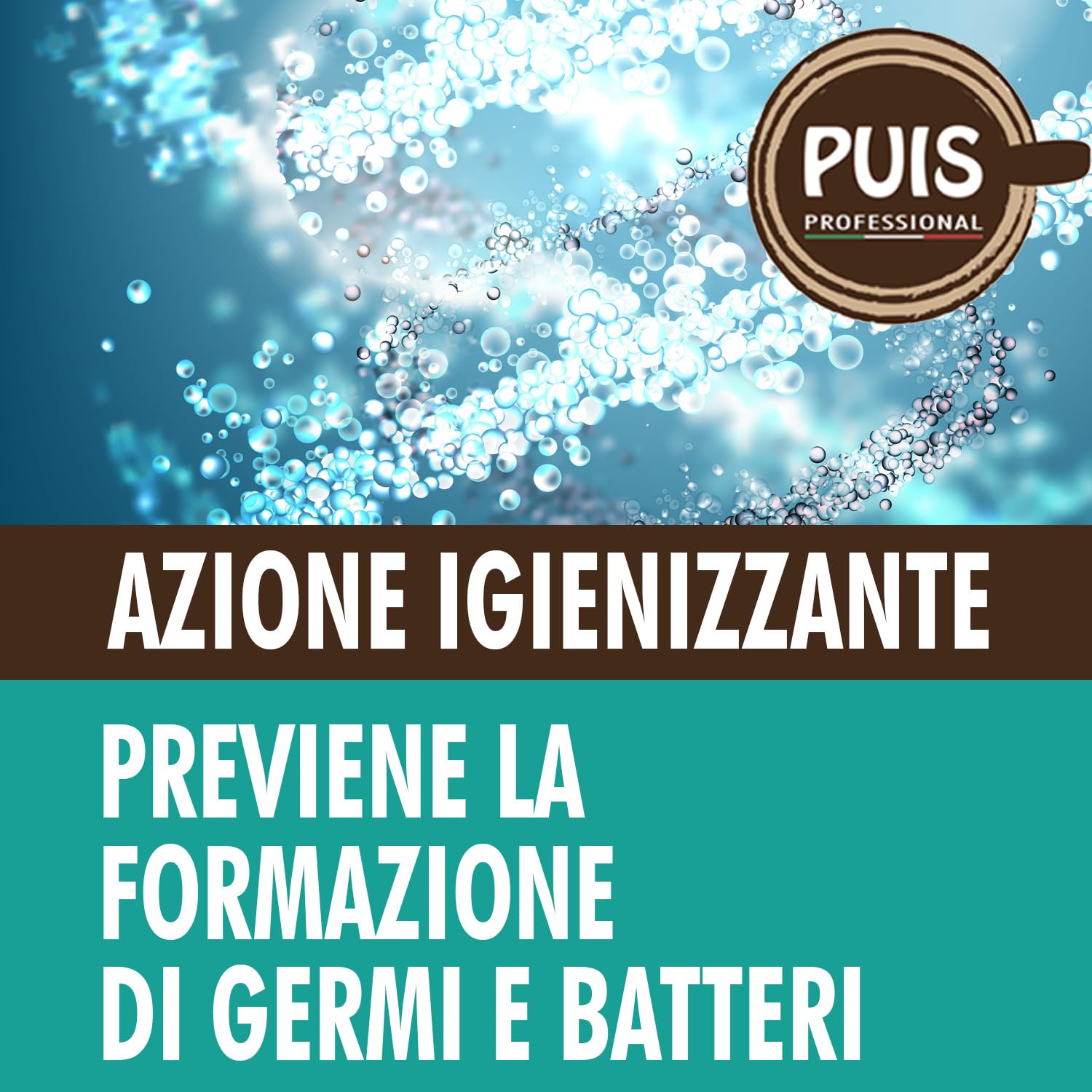 Puis Igienic Bar Igienizzante Superfici e Macchine Caffè, Azione Sgrassante - 5L
