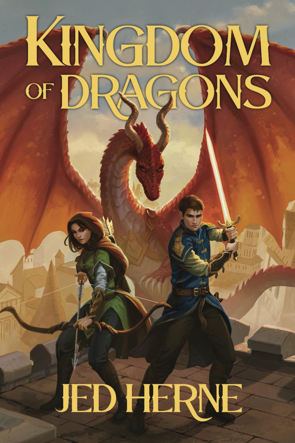 Kingdom of Dragons: An Epic Dragon Rider Fantasy Novel (The Fang and the Blade)