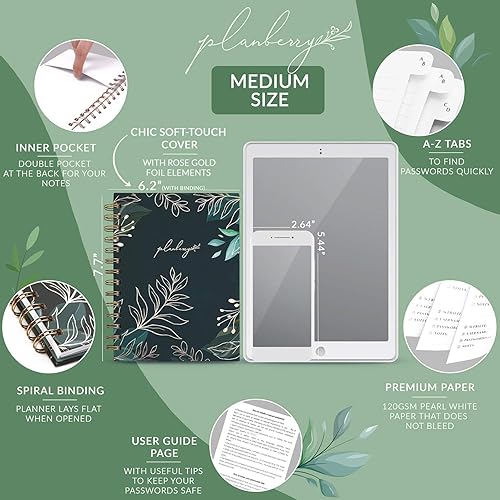 Miniatura 2 de Libro de contraseñas PLANBERRY